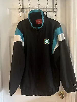 Vintage New Orleans Hornets NBA Wind Breaker Jacket Men’s L Charlotte Air Jordan • $50