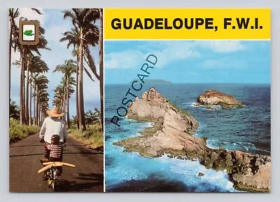 Postcard (S13) Guadeloupe F.W.I Multi View • £5.99