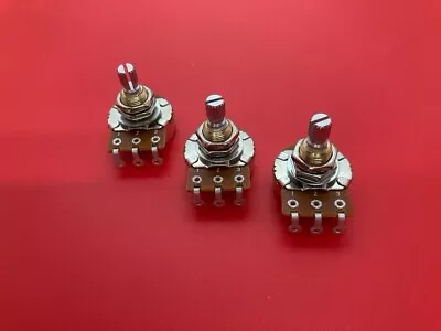 Bourns 250K Pro Audio Guitar Potentiometer Audio Taper  Brass Bushings Qty 3 • $16