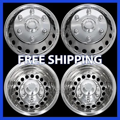 4 Fits Sprinter Van 2007-2024 16  Dual Steel Wheel Simulators Dually Rim Covers • $219.99