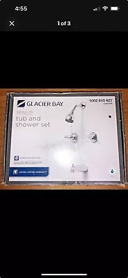 Glacier Bay Aragon 2-Handle 1-Spray Tub & Shower Faucet Chrome. 1002 910 927 • $38