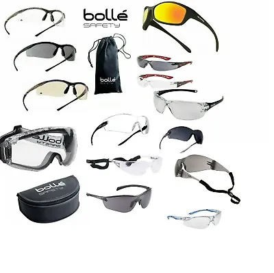 £13.12 • Buy Bolle Safety Glasses Spectacles Goggles Various Types Protection Case Pouch Bag.