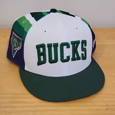 Milwaukee Bucks 2022 City Edition New Era Fitted Cap 7 3/4 • $30