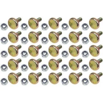 90081160 BK018 Pack Of Twenty Five Disc Mower Blade Bolt Kits Fits Vicon CM167 • $112.99