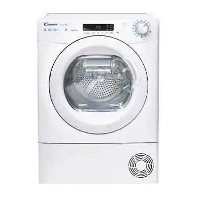 Candy 9kg Heat Pump Tumble Dryer White A++ Smart WiFi-enabled CSOE H9A2DE-80 • £329