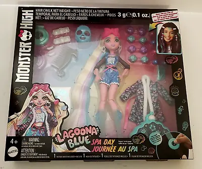 Monster High Doll Lagoona Blue Spa Day Set With Wear And Share Accessories • $19.95