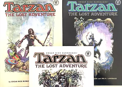 Tarzan The Lost Adventure. Book One - Three. Dark Horse Comics. 1995. High Grade • £12.99