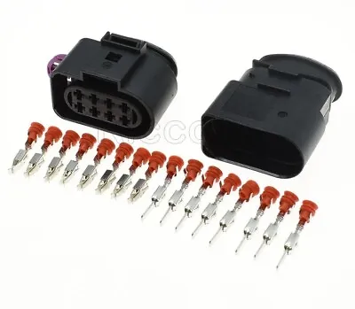 FOR VW AUDI 8 Way Pin Sealed Male Female Connector Kit - 8D0973734 / 8D0973834 • £9.99