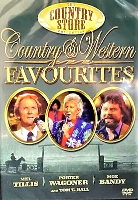 Country Western Favorites New! DVD Live  Mel Tillis Porter Wagoner Moe Bandy • $12.24