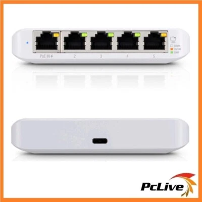 $74.90 • Buy Ubiquiti USW Flex Mini 5-Port Gigabit Managed Switch UniFi Layer 2 USW-Flex-Mini