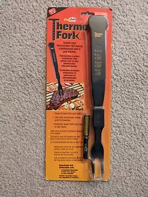 TruCook Thermo Fork Instant Read Meat Thermometer BBQ Temperature Checker NEW • $14.95