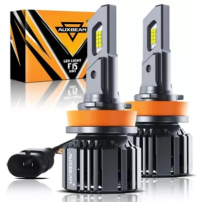 AUXBEAM 90W 20000LM Canbus LED Headlight Fog Bulbs 9005 9006 H11 9007 H4 H7 H13 • $18.99