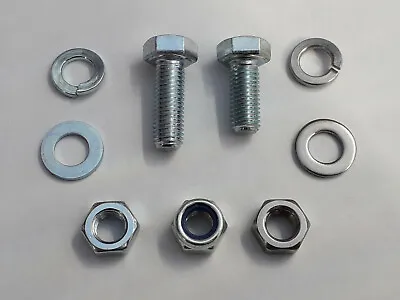 M7 NUTS BOLTS WASHER ( LAMBRETTA VESPA VW ) NYLOC SPRING FLAT STAINLESS ZINC 7mm • £3.25