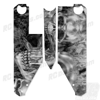 Traxxas Stampede 4X4 - Telluride Chassis Protector #6722 Thick Graphics Skully • $19.95