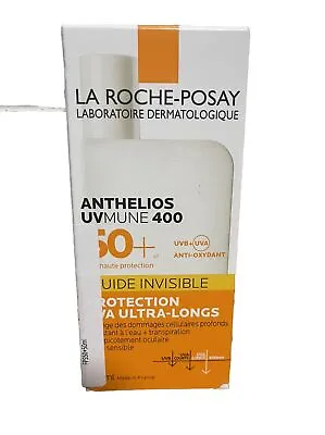  La Roche Posay Anthelios UVMune 400 Invisible Fluid SPF 50+ 50 Ml Antioxidant  • $19.99