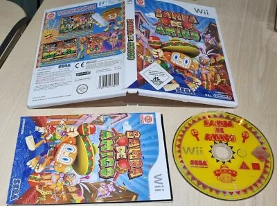 Samba De Amigo   Nintendo Wii Used Boxed UK Pal • £3.99