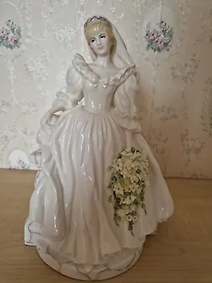 Coalport Diana  The Princess Of Wales” Figurine Limited Edition With Certificate • £90