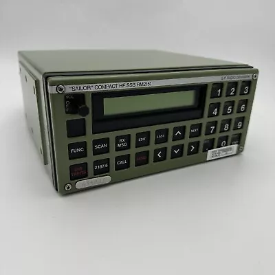 SAILOR COMPACT HF SSB RM2151 MARINE Radio Transmitter ECI REFURBISHED FULL WARRA • $1139.05