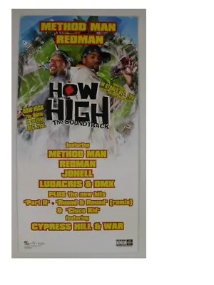 How High Movie Poster Method Man Redman Promo • $49.99