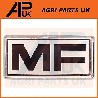 Front Grill Badge MF Logo Medallion Emblem For Massey Ferguson 200 600 Tractor • £10.99