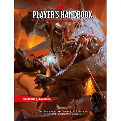 $86.28 • Buy Wizards Of The Coast D And D Players Worlds Greatest Roleplaying Game Handbook