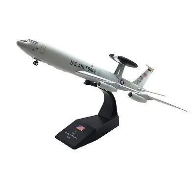 1/200 Scale US E-3 E3 Sentry AWACS High Simulation Plane Model Alloy+ABS Plastic • $33.88