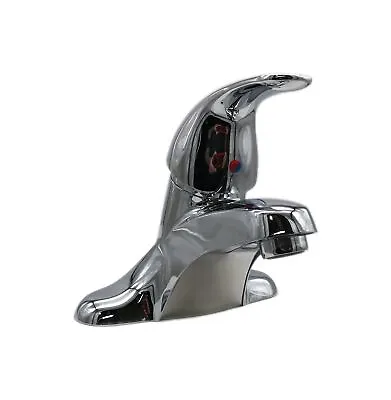 MOEN Adler 4 In. Centerset Single-Handle Low-Arc Bathroom Faucet In Chrome • $49.95