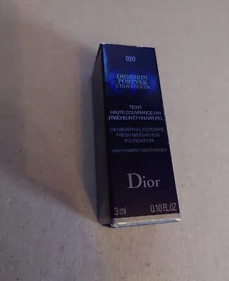 £9.99 • Buy Dior Skin Forever Undercover 020 Beige Clair Light Beige Foundation 3ml