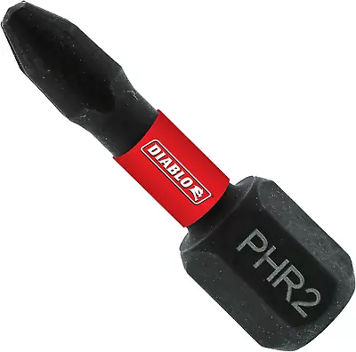 Diablo 1 In. #2 Phillips Reduced For Drywall Screws Drive Bits (2 • $9.72