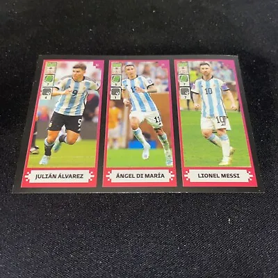 420 Alvarez Angel Di Maria Lionel Messi Argentina Panini FIFA 365 2024 Sticker • £4.99