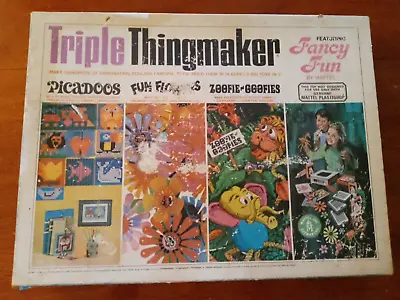 Mattel Thingmaker Tripple Thingmaker 1968 • $35