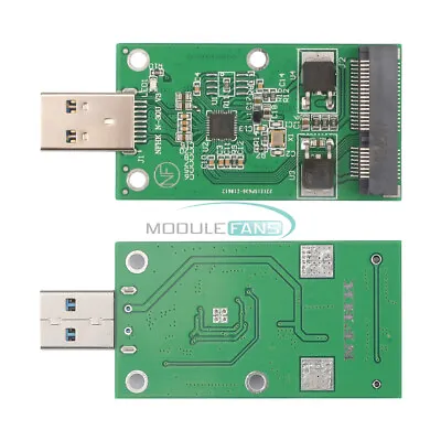 MSATA SSD USB 3.0 To Mini PCIE External MSATA To USB 3.0 SSD Convertor Adapter • $4.35