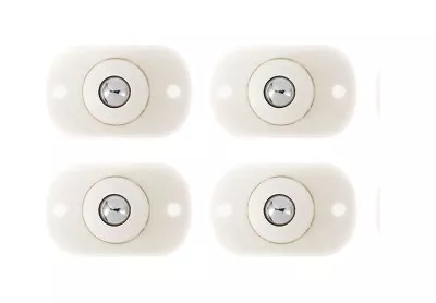 £3.95 • Buy 4PCS Ball Swivel Castors Steel Wheels Trolley Small Furniture Casters Roller UK