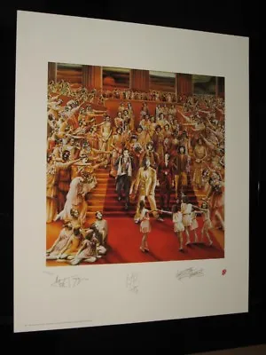 The Rolling Stones - P/signed Lithograph -  It's Only Rock And Roll - Mint • $220