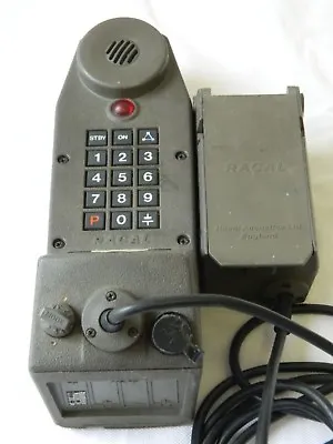 Racal Matel Green Field Telephone Handset Spares Repair Film TV Prop[1R12D] • £34.99