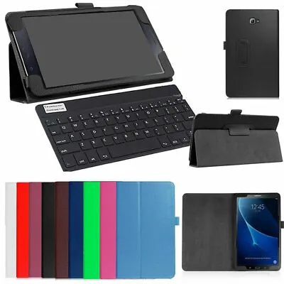 $18.69 • Buy For Samsung Galaxy Tab A A6 7-10 Tablet Leather Cover Case Bluetooth Keyboard AU