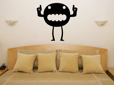 Monster Spooky Scarey Halloween Bedroom Decal Wall Art Sticker Picture • $47.28