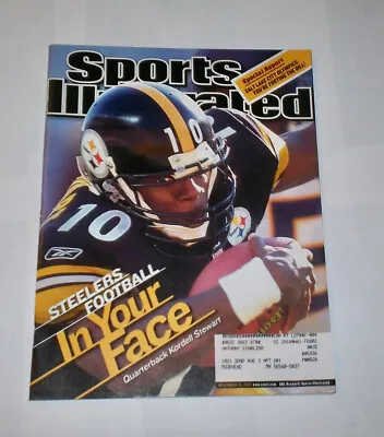 2001 Sports Illustrated KORDELL STEWART Slash PITTSBURGH STEELERS ! • $4.99