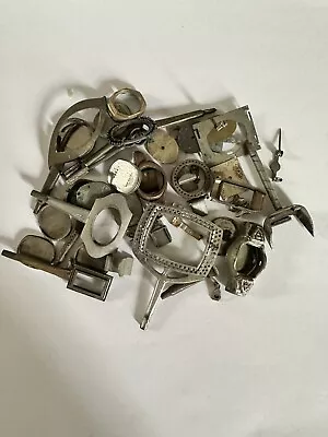 Metal Watch Jewelry Parts For Collage Mixed Media Art Steampunk Vintage Lot • $16
