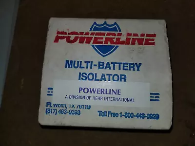 Powerline Marine Battery Rectifier Isolator 70 Amp • $38