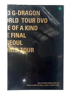 2013 G-DRAGON WORLD TOUR DVD ONE OF A KIND THE FINAL SEOUL WORLD TOUR Sealed New • $79.95