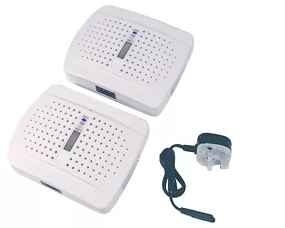 2 X Car Home & Caravan Rechargeable Damp & Condensation Mini Dehumidifier - NEW • £19.99