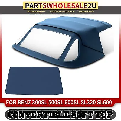Convertible Soft Top For Mercedes-Benz R129 300SL 500SL 600SL SL320 SL600 Blue • $219.99