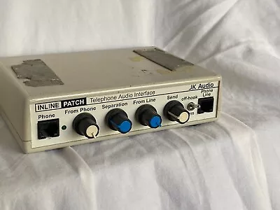 JK Audio Inline Patch - Telephone Audio Interface With 16VAC Power Supply • $70