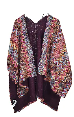 Desigual Kint Kaftan Poncho Women's Scarf Multicoloured One Size • $67.44