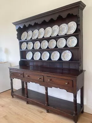 Welsh Dresser Antique Georgian Oak • £500