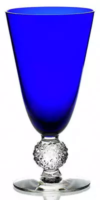 Morgantown Golf Ball Cobalt Blue  Juice Glass 405532 • $33.99