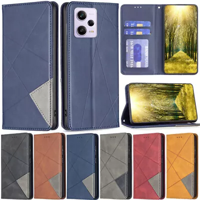 Splice Wallet Flip Case Cover For Xiaomi Redmi Note 12 11 13 Pro 10C 9A 9C 13C • $18.69