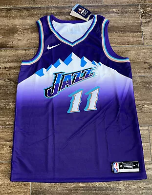 NEW Mike Conley Utah Jazz Nike Classic Edition Swingman Jersey Men's L MOUNTAIN • $99.95