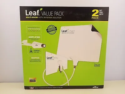 Mohu Leaf Value Pack Multi-Room HDTV Antenna 2 Pk | Metro & Ultimate | MH-110630 • $54.04